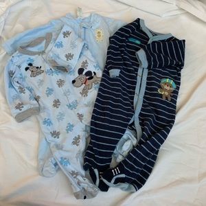 Bundle 9m boy Pj footies